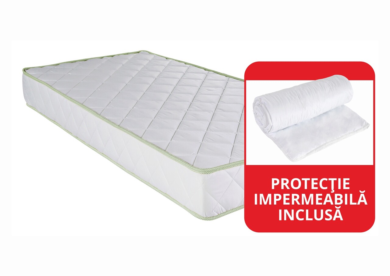 Saltea copii Green Future Premier, husa de calitate, 60x120 cm, H 10 cm - imagine 5
